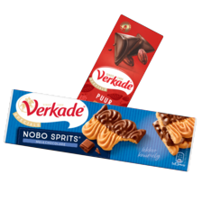 Verkade sprits melk, nizza kokos, lange nekken of prinses aardbei, oaties naturel glutenvrij of chocolade